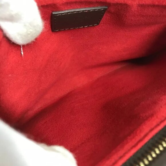 LOUIS VUITTON Damier Twice Bag Crossbody Pochette Shoulder Bag - Picture 12 of 16